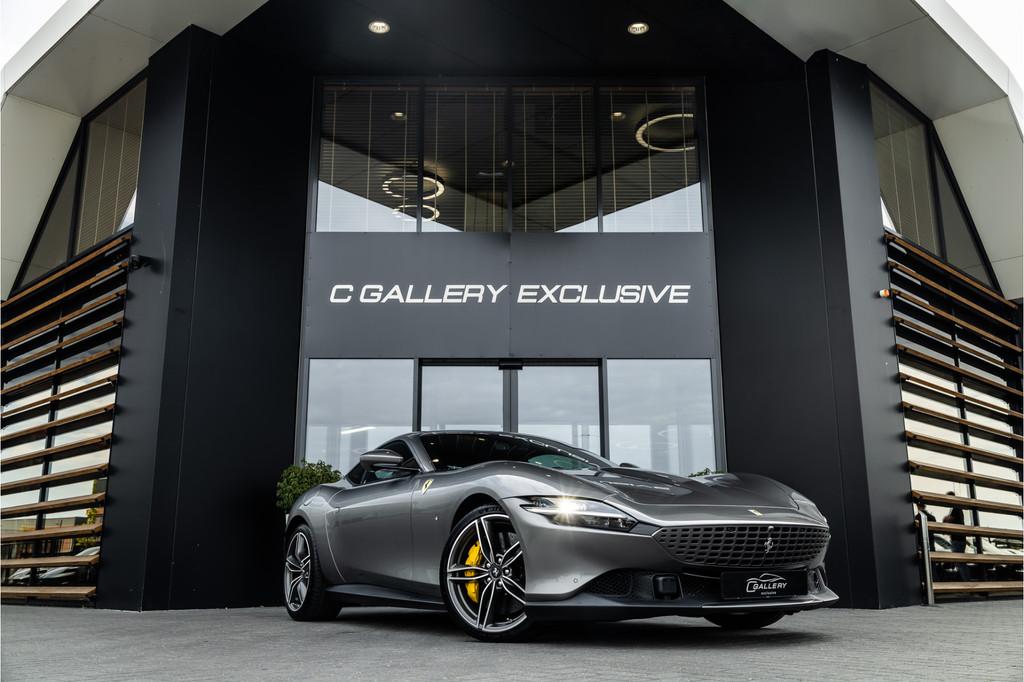 Ferrari Roma 3.9 V8 HELE - Grigio Ferro | Passenger Display, Achterwielaandrijving, Gebruikt, 4 stoelen, 3855 cc
