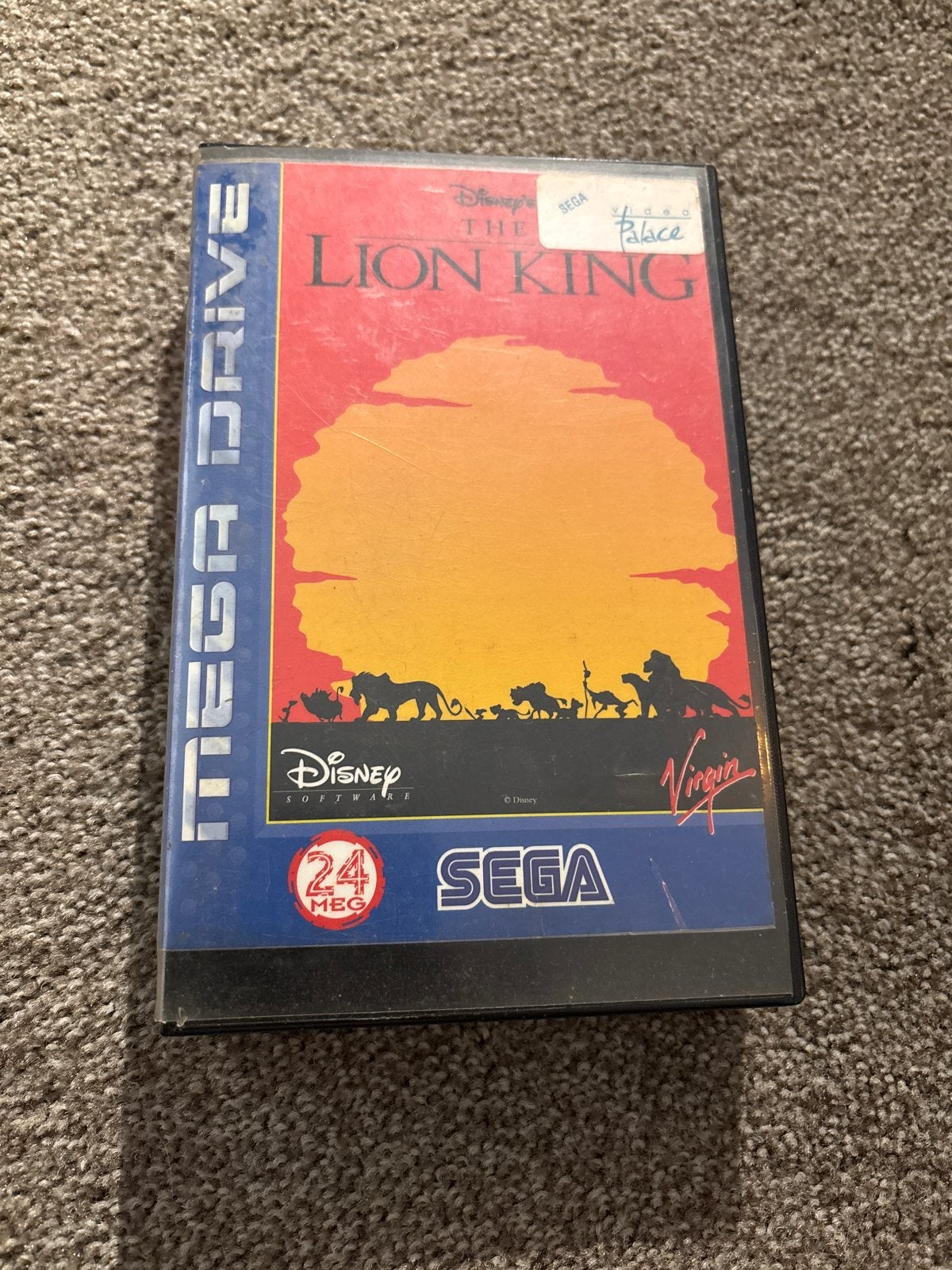 Disney's The Lion King - Sega Mega Drive (Ex-rental), Spelcomputers en Games, Gebruikt, 1 speler, Ophalen of Verzenden, Platform