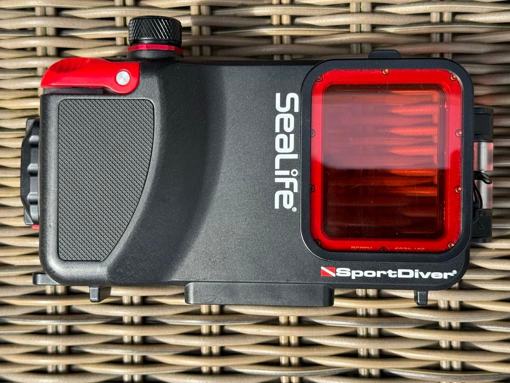 SeaLife SportDiver onderwaterhuis voor smartphones, Ophalen of Verzenden, Zo goed als nieuw, 10 t/m 40 meter, Onderwaterhuis
