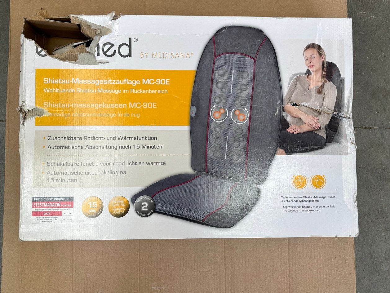 Medisana Shiatsu Massagekussen MC-90E, Ophalen of Verzenden, Nieuw, Massagestoel of Kussen