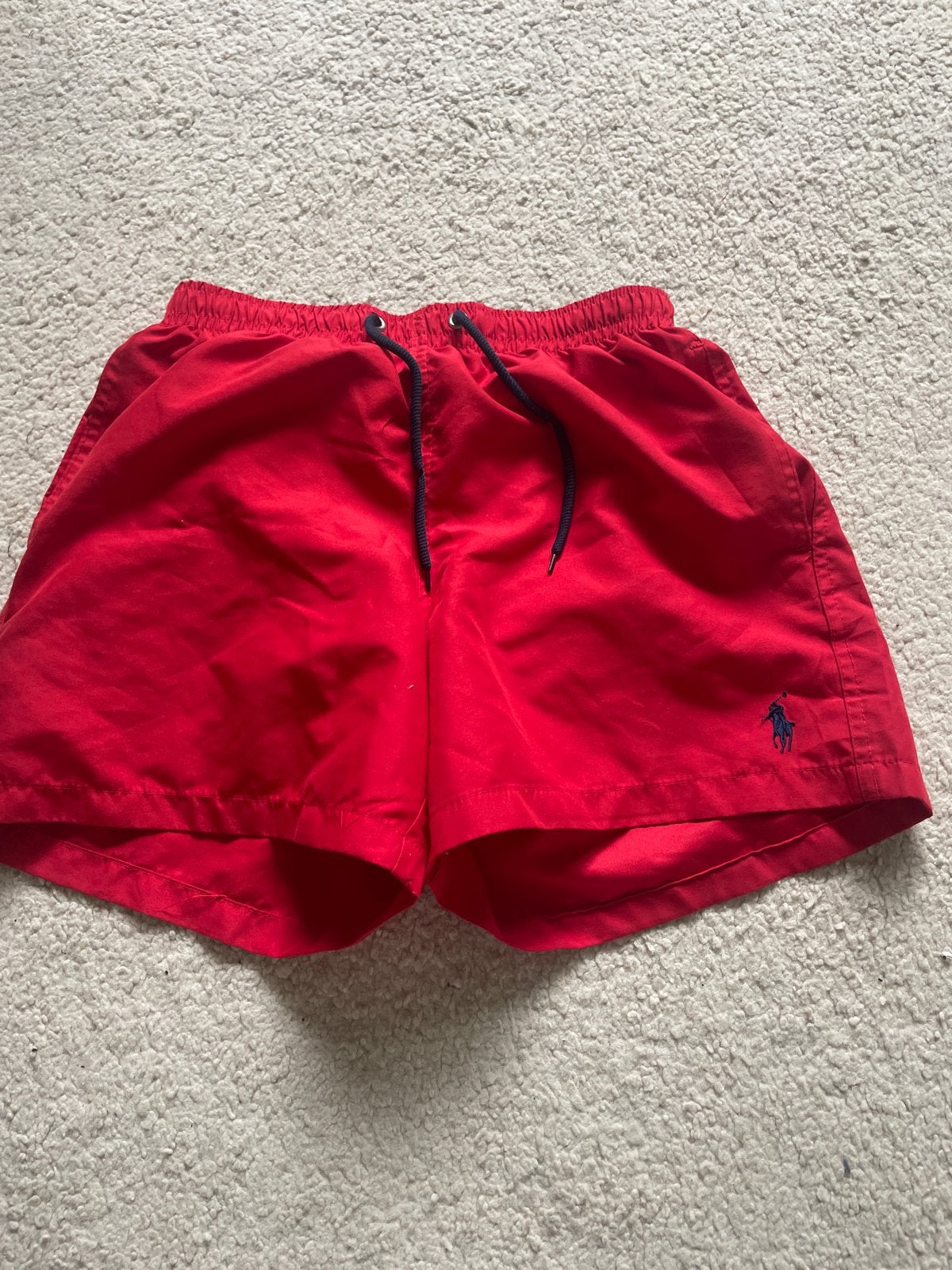 Nette rode Ralph Lauren zwembroek maat 158/S, Kinderen en Baby's, Ophalen of Verzenden, Zo goed als nieuw, Maat 158, Zwembroek