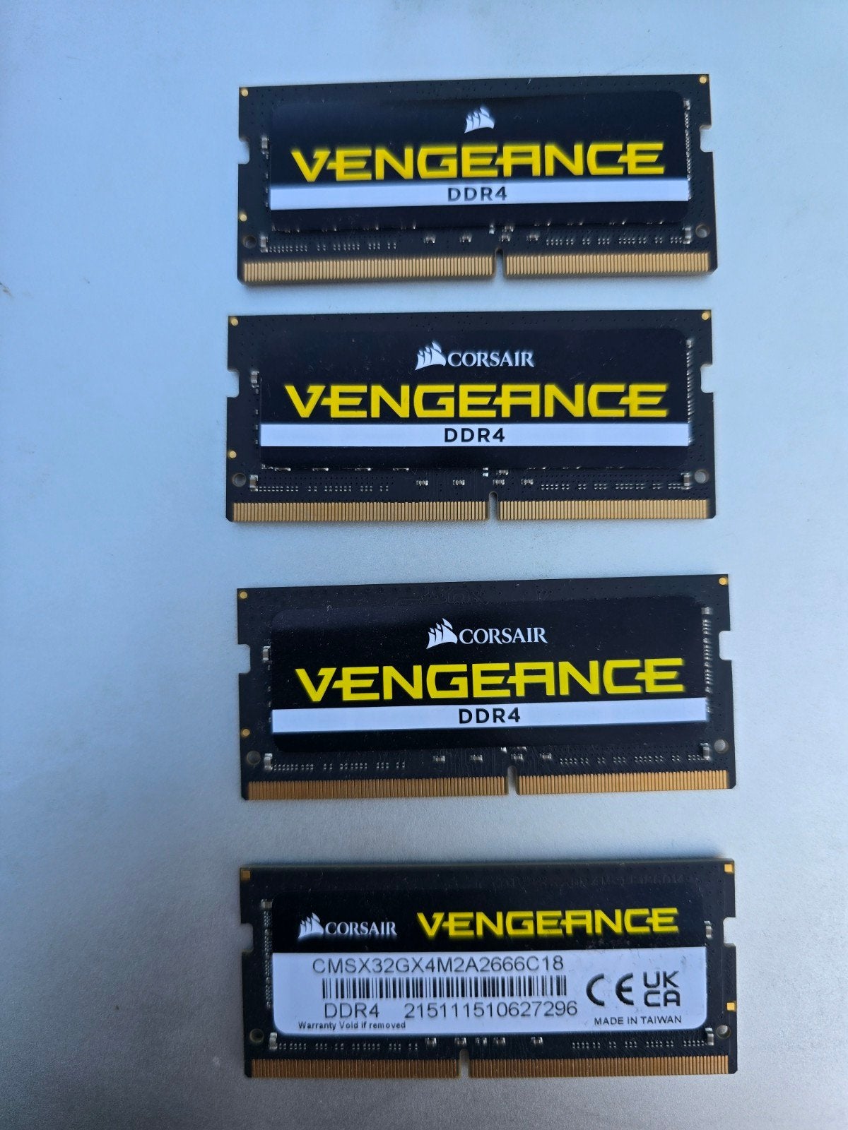 Corsair Vengeance DDR4 RAM - 64gB (4x16GB) 2666MHz SODIMM, Computers en Software, RAM geheugen, 32 GB, DDR4, Ophalen of Verzenden