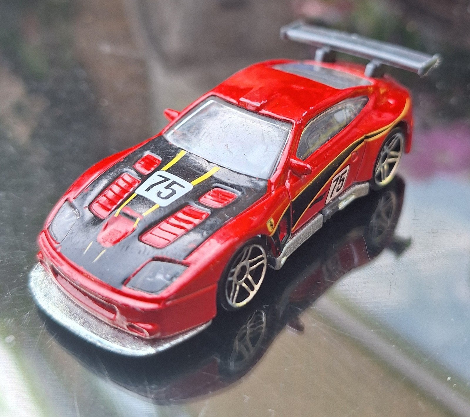 Hotwheels - ferrari 575 GTC, Hobby en Vrije tijd, Ophalen of Verzenden, Zo goed als nieuw, Auto