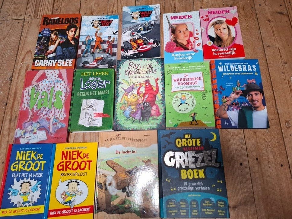 Groot boekenpakket voor jeugd, Ophalen, Gelezen, Fictie