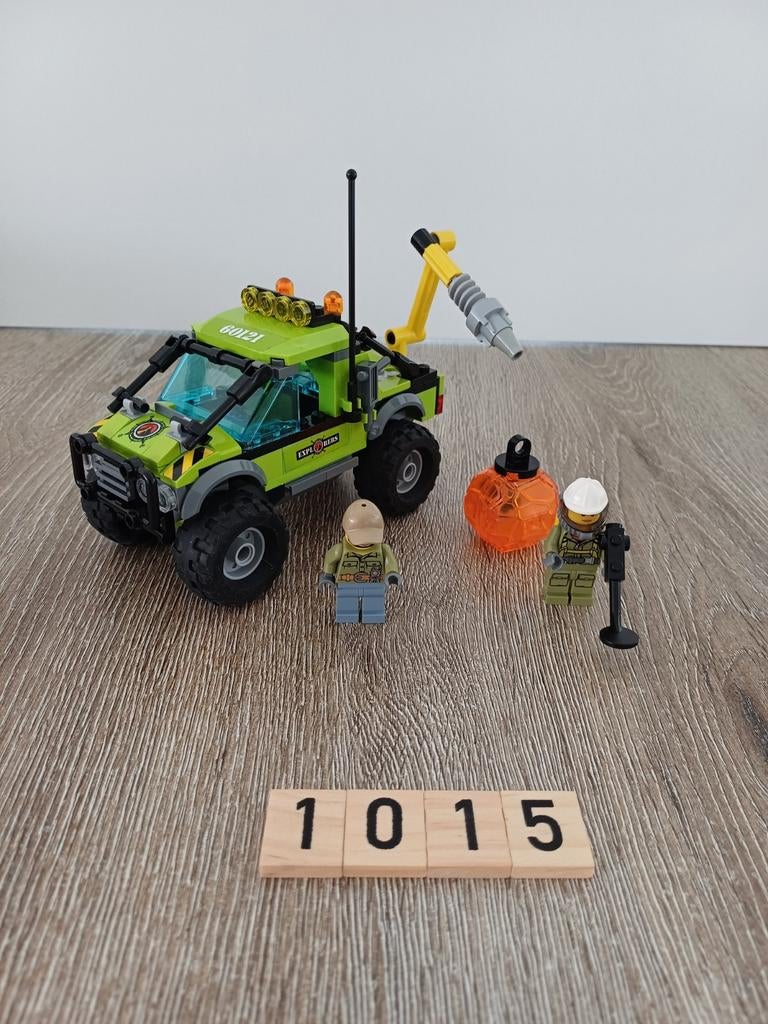 Lego City Vulkaan Onderzoek Truck 60121, Ophalen of Verzenden, Gebruikt