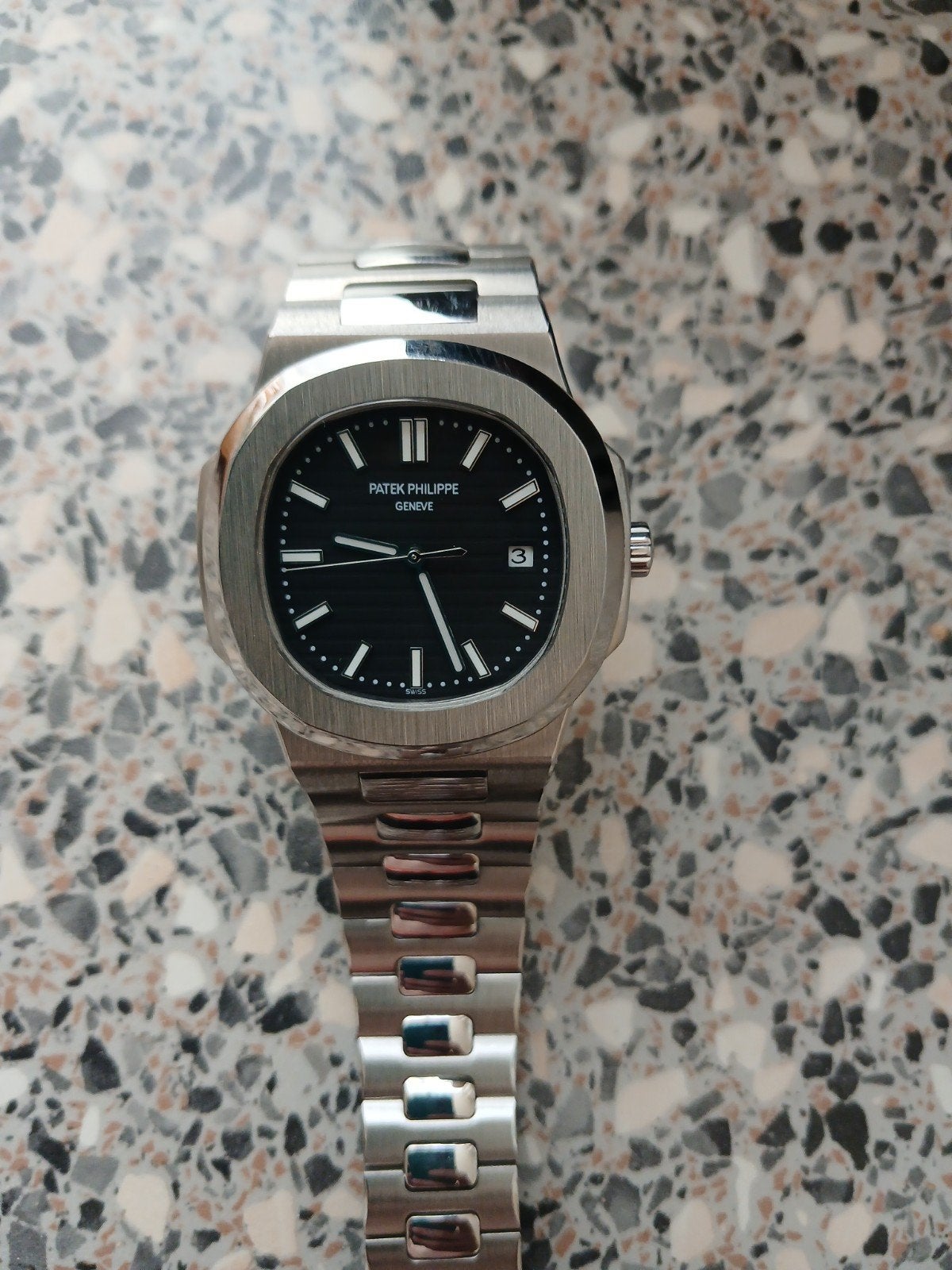 patek philippe nautalis, Verzenden, Staal, Overige merken, Onbekend