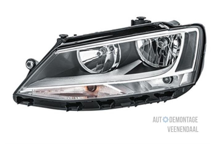 Koplamp links van een Volkswagen Jetta, -, Volkswagen, -, Nieuw