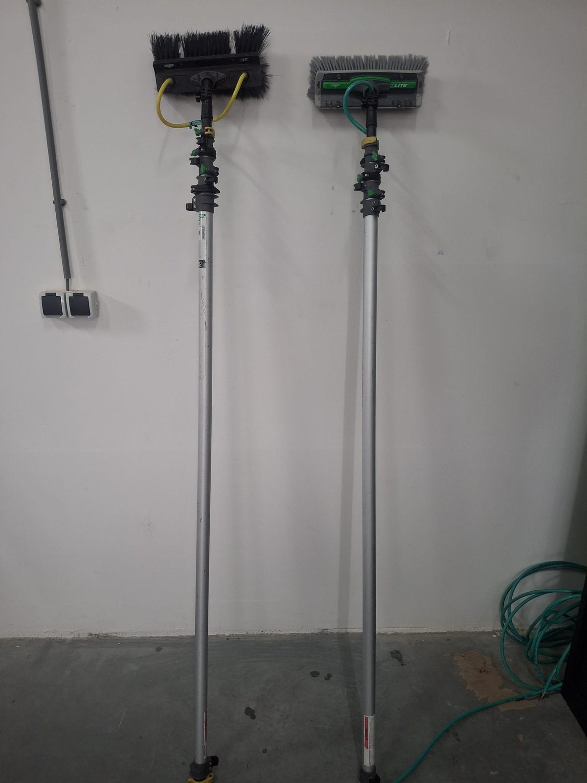 Telescoop bortstels unger 2x 9 meter + 1x verlengstuk +/- 3m, Ophalen of Verzenden