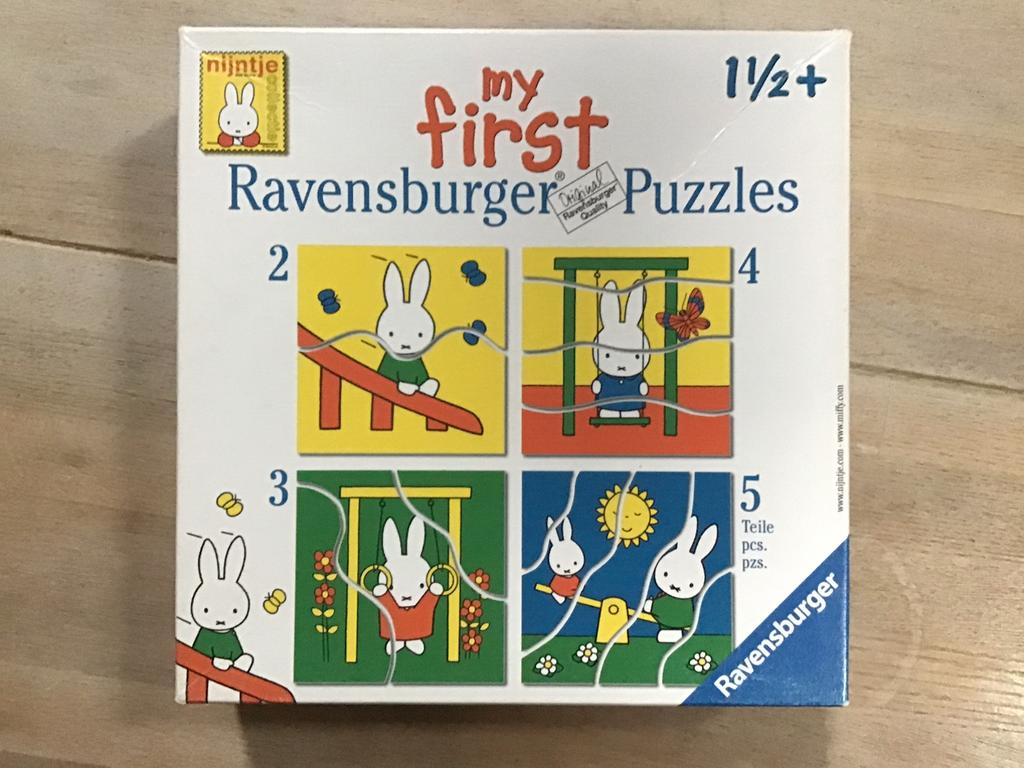 2 nijntjes puzzels, Ophalen of Verzenden, Minder dan 10 stukjes, Zo goed als nieuw, 2 tot 4 jaar