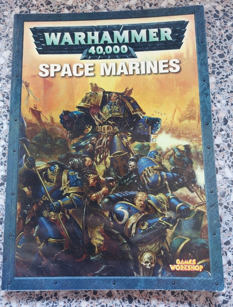 Warhammer 40,000 40k Codex Space Marines, Ophalen of Verzenden, Zo goed als nieuw, Warhammer, Boek of Catalogus
