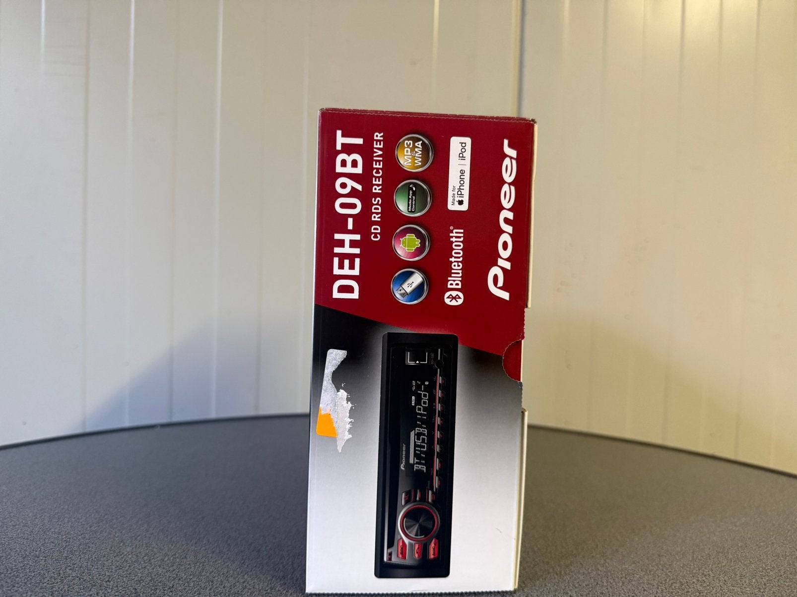 Pioneer DEH-09BT - Autoradio met bluetooth, Ophalen of Verzenden, Zo goed als nieuw