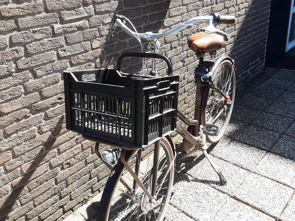 Gazelle Miss Grace transportfiets met krat, Ophalen, Gebruikt, Versnellingen, 50 tot 53 cm
