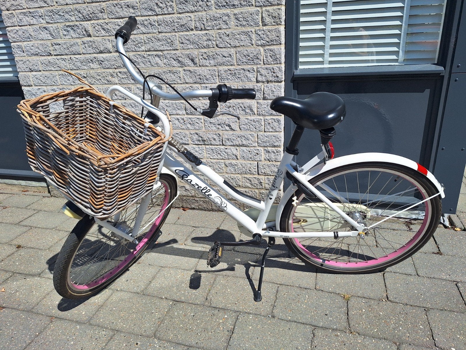 Gazelle Miss Grace meisjesfiets 26 inch met 3 versnellingen, Terugtraprem, Gebruikt, Versnellingen, Gazelle Miss Grace