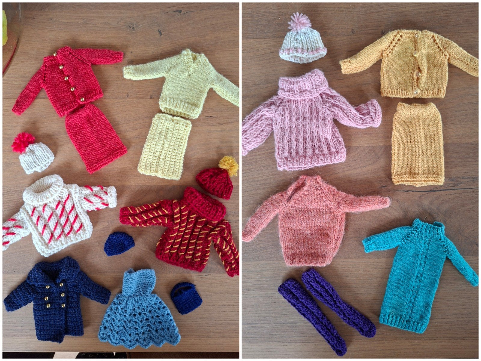 Barbie vintage Gebreide kleertjes uit de 60s, Ophalen of Verzenden, Barbie