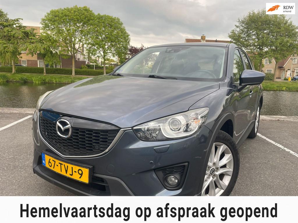 Mazda CX-5 2.0 GT-M 4WD AUTOMAAT TRKEHAAK NAVI LEER CLIMA, Zwart, 4 cilinders, Bedrijf, SUV of Terreinwagen
