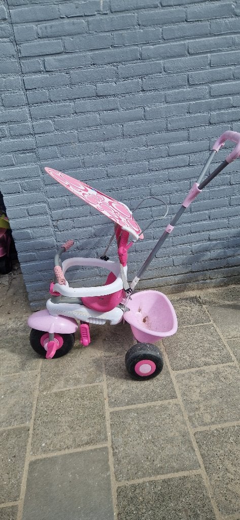 Baby driewieler Smarttrike, Ophalen, Gebruikt, Overige merken, Duwstang