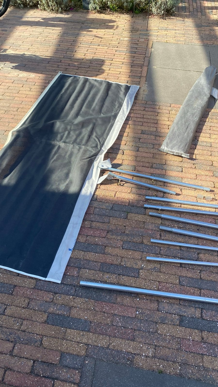 Gratis Isabella Zinox Venstermarkies 190x77 voor Caravan, Ophalen, Gebruikt