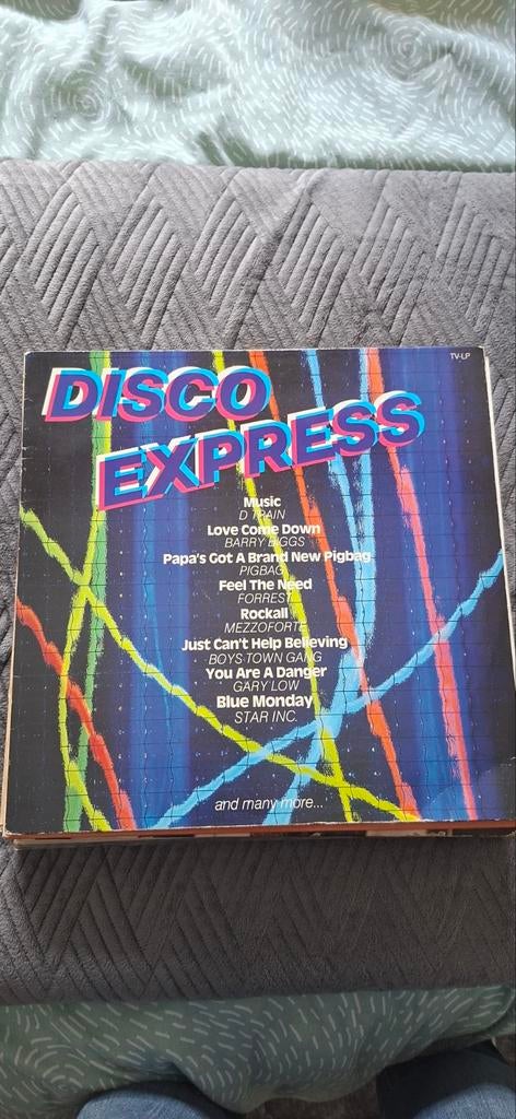 Disco Express TV-LP - Diverse Artiesten, Gebruikt, Ophalen of Verzenden, Complilatie, Disco