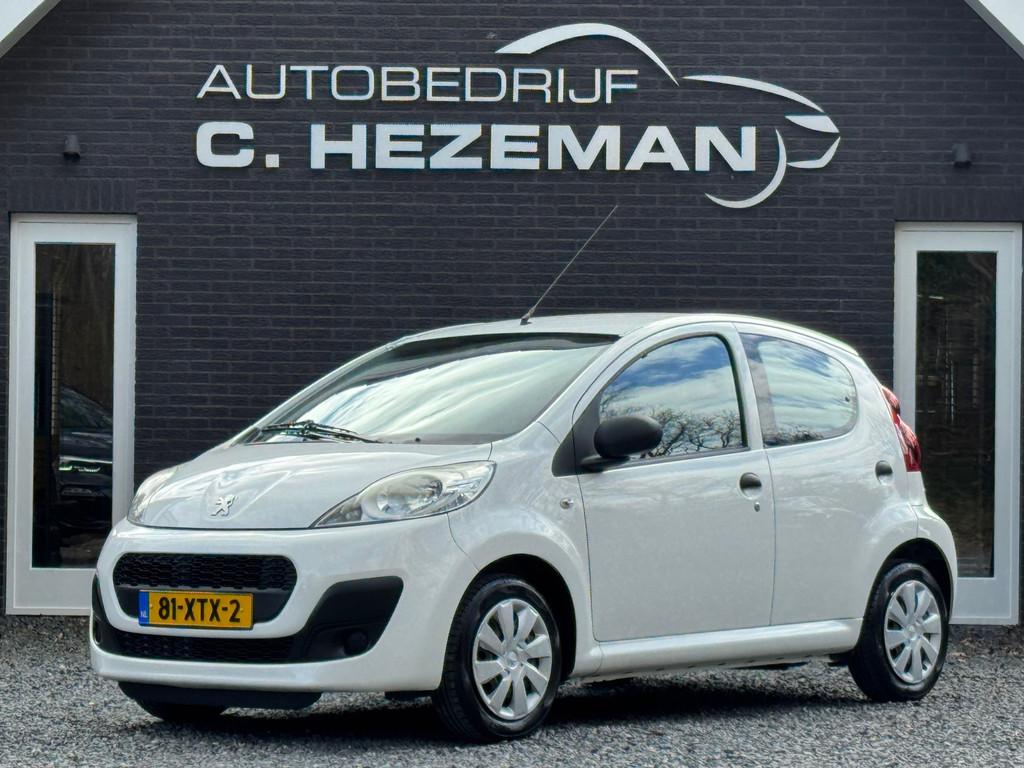 Peugeot 107 1.0 Blue Lease Airco 5 Deurs inruilkoopje Nieuwe, Voorwielaandrijving, Euro 5, Stof, Gebruikt