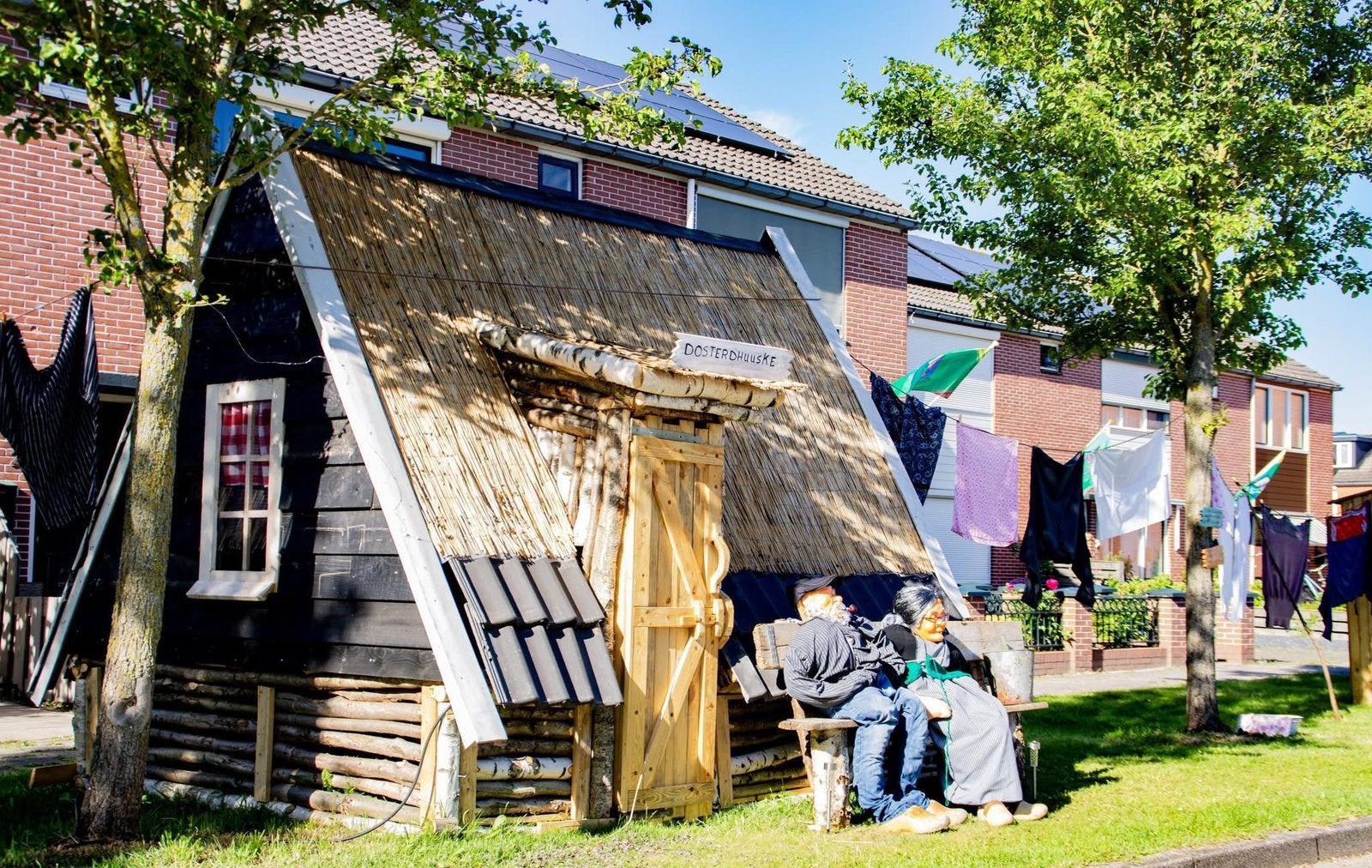 Authentieke Plaggenhut voor Decoratie of Evenementen, Ophalen, Nieuw, Knutselwerk