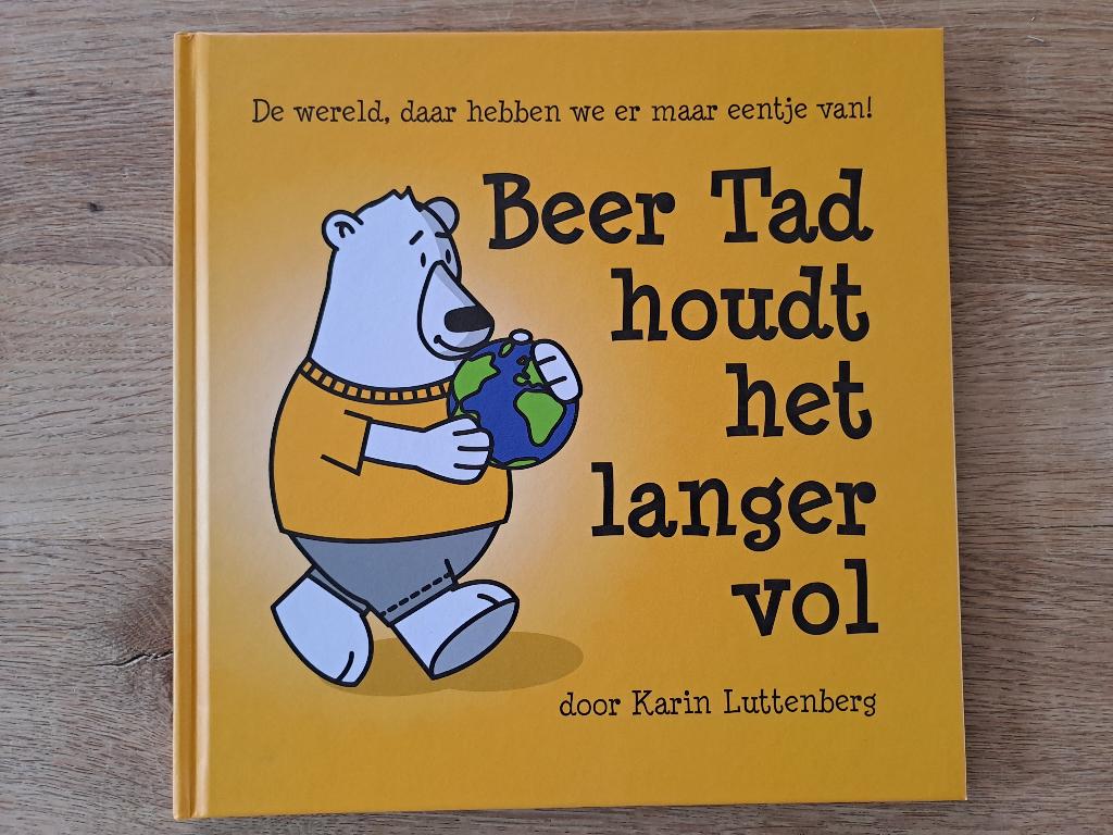 BEER TAD HOUDT HWT LANGER VOL. KARIN LUTTENBERG., Gelezen, Fictie algemeen, Jongen of Meisje, Ophalen of Verzenden