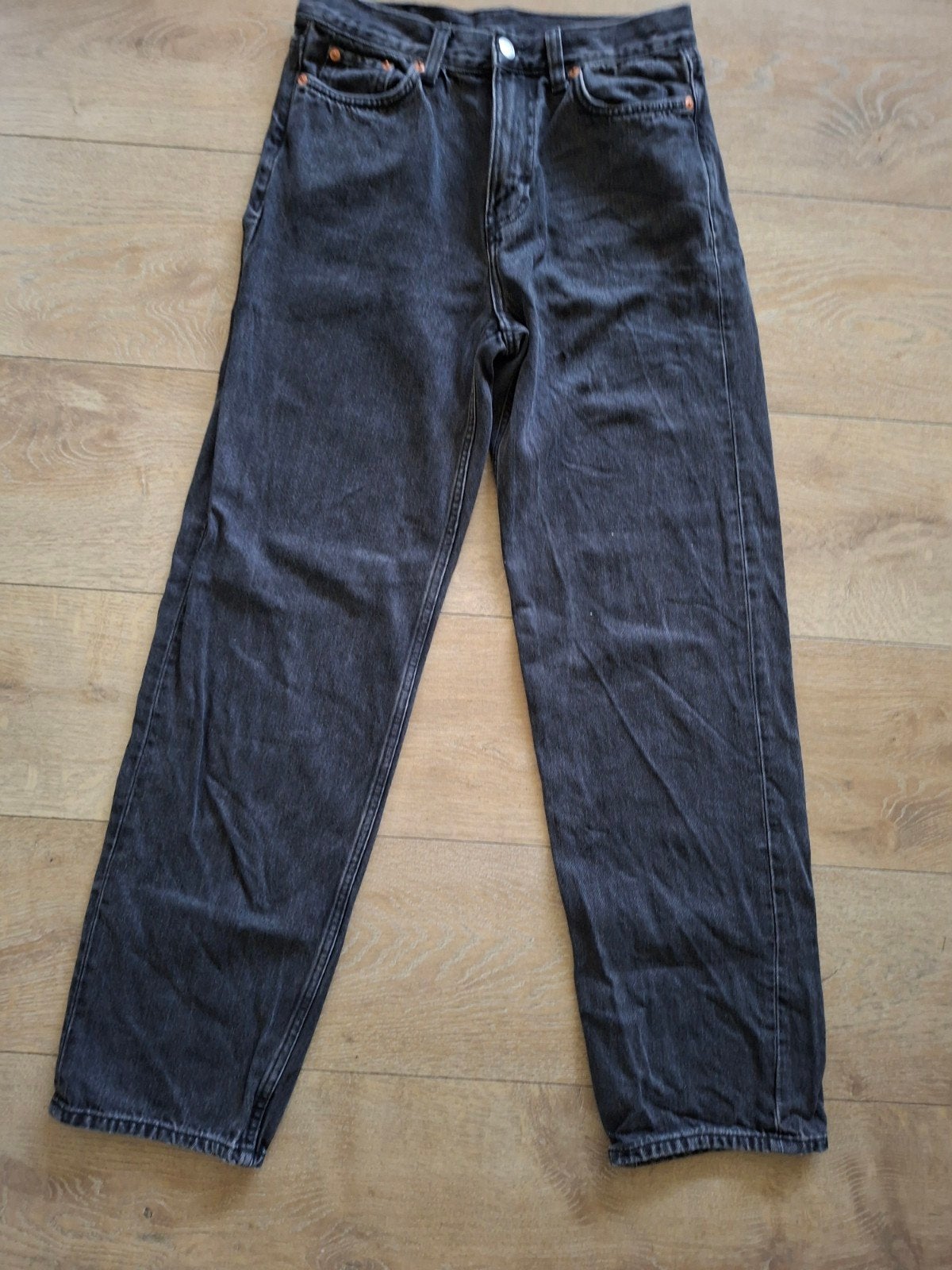 Weekday Galaxy Jeans Zwart - Maat 28x32, Ophalen of Verzenden, Zo goed als nieuw, Maat 46 (S) of kleiner, Zwart