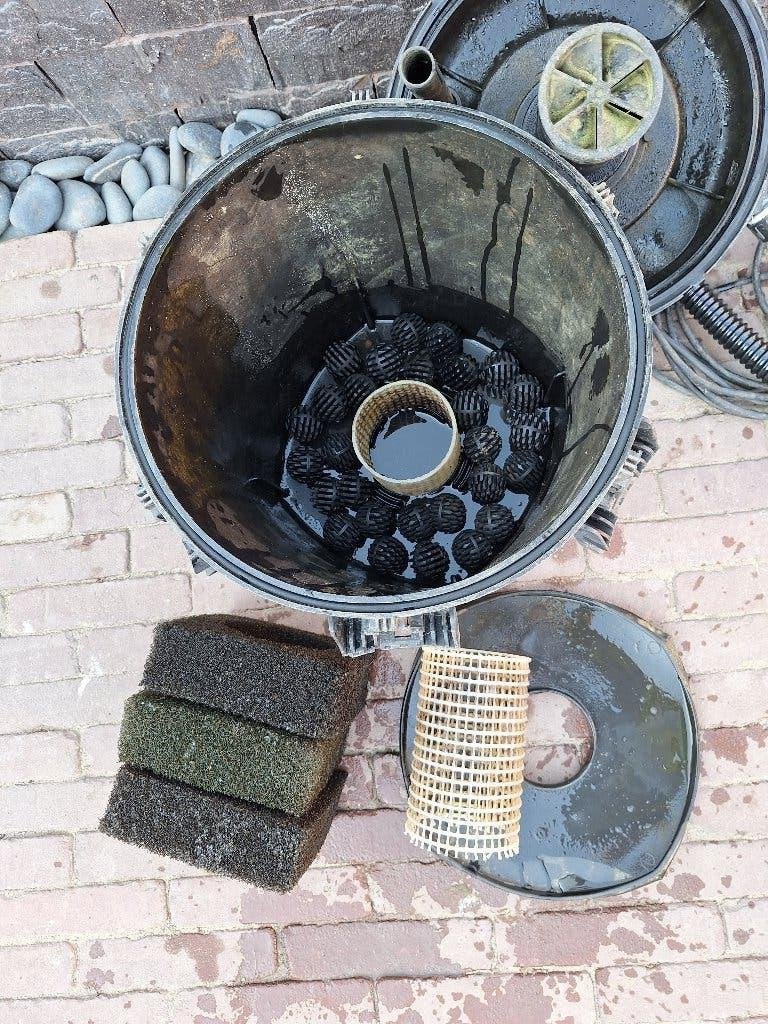 Vijverfilter Velda en 3500 vijverpomp superfish, Ophalen, Gebruikt, Vijverpomp