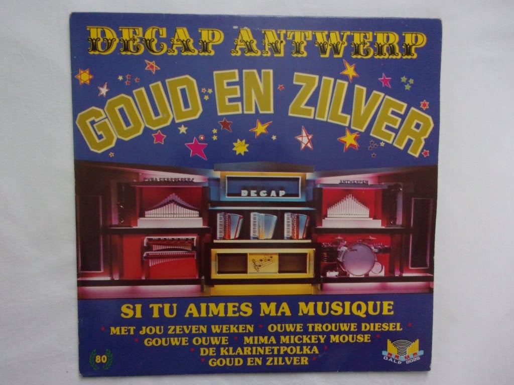 Decap Antwerp - Goud en zilver LP, LP, Gebruikt, Ophalen of Verzenden, Levenslied of Smartlap