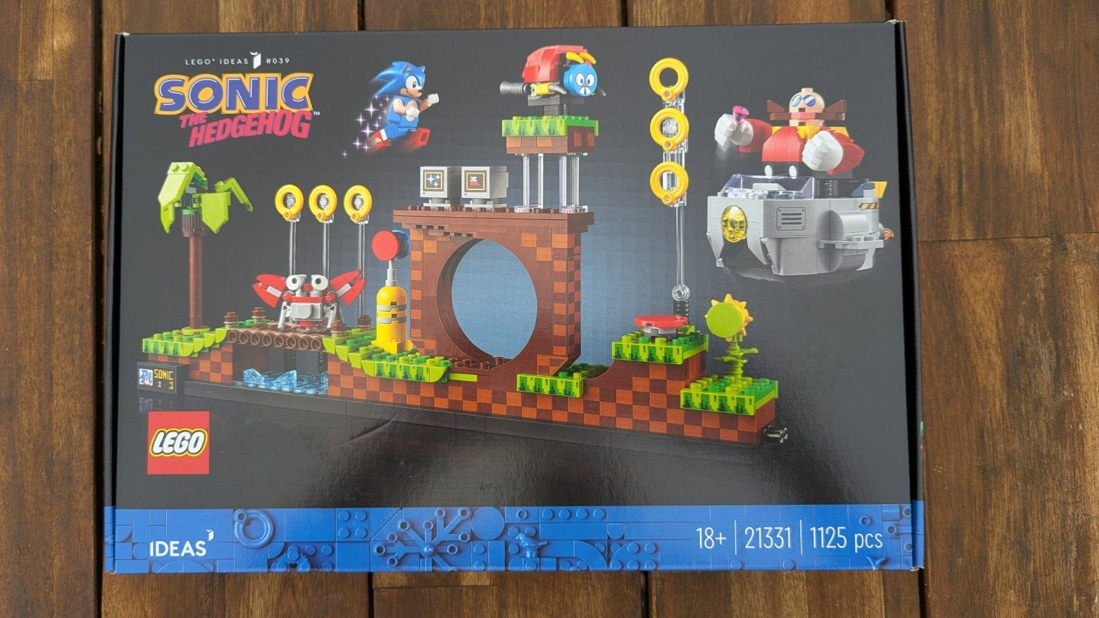 LEGO Ideas Sonic the Hedgehog Green Hill Zone (21331), Ophalen of Verzenden, Nieuw