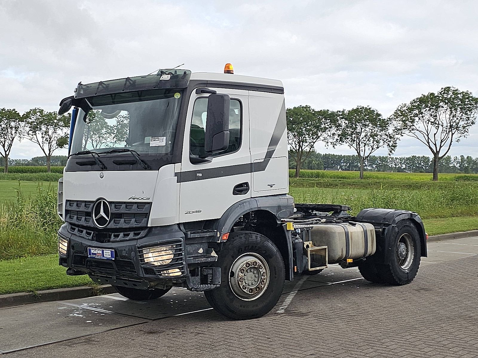 MERCEDES-BENZ AROCS 1846, Automaat, Euro 6, Wit, Mercedes-Benz