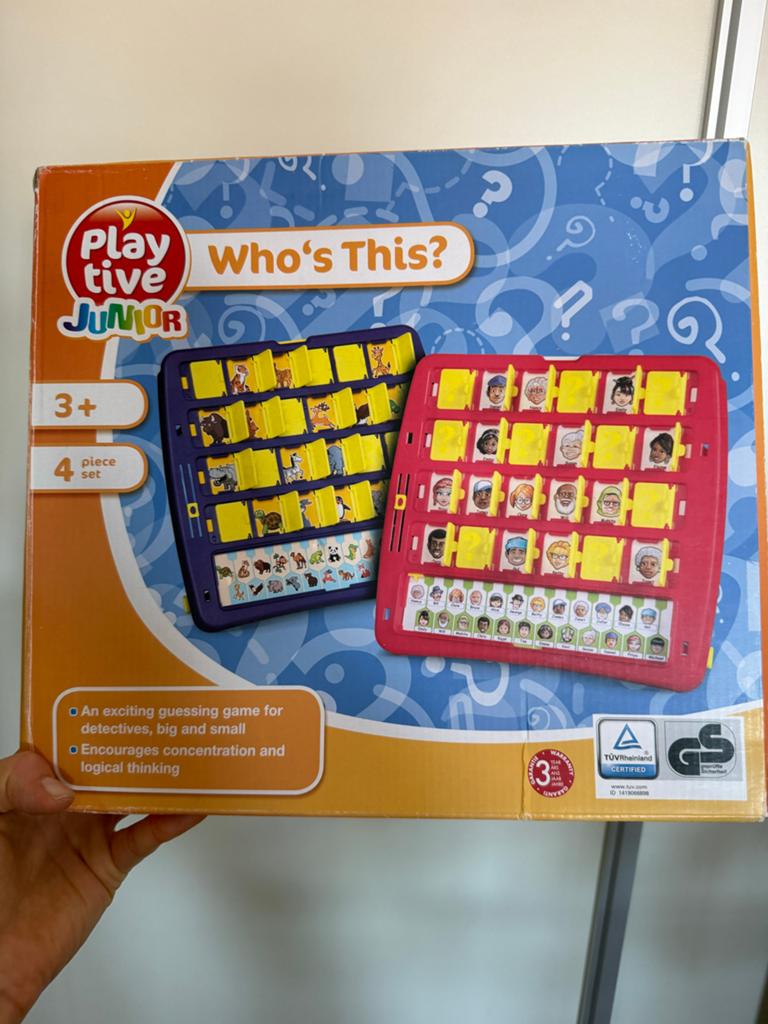 Playtive Junior 'Who's This?' Raadspel 3+ Nieuw, Een of twee spelers, Ophalen of Verzenden, Gebruikt