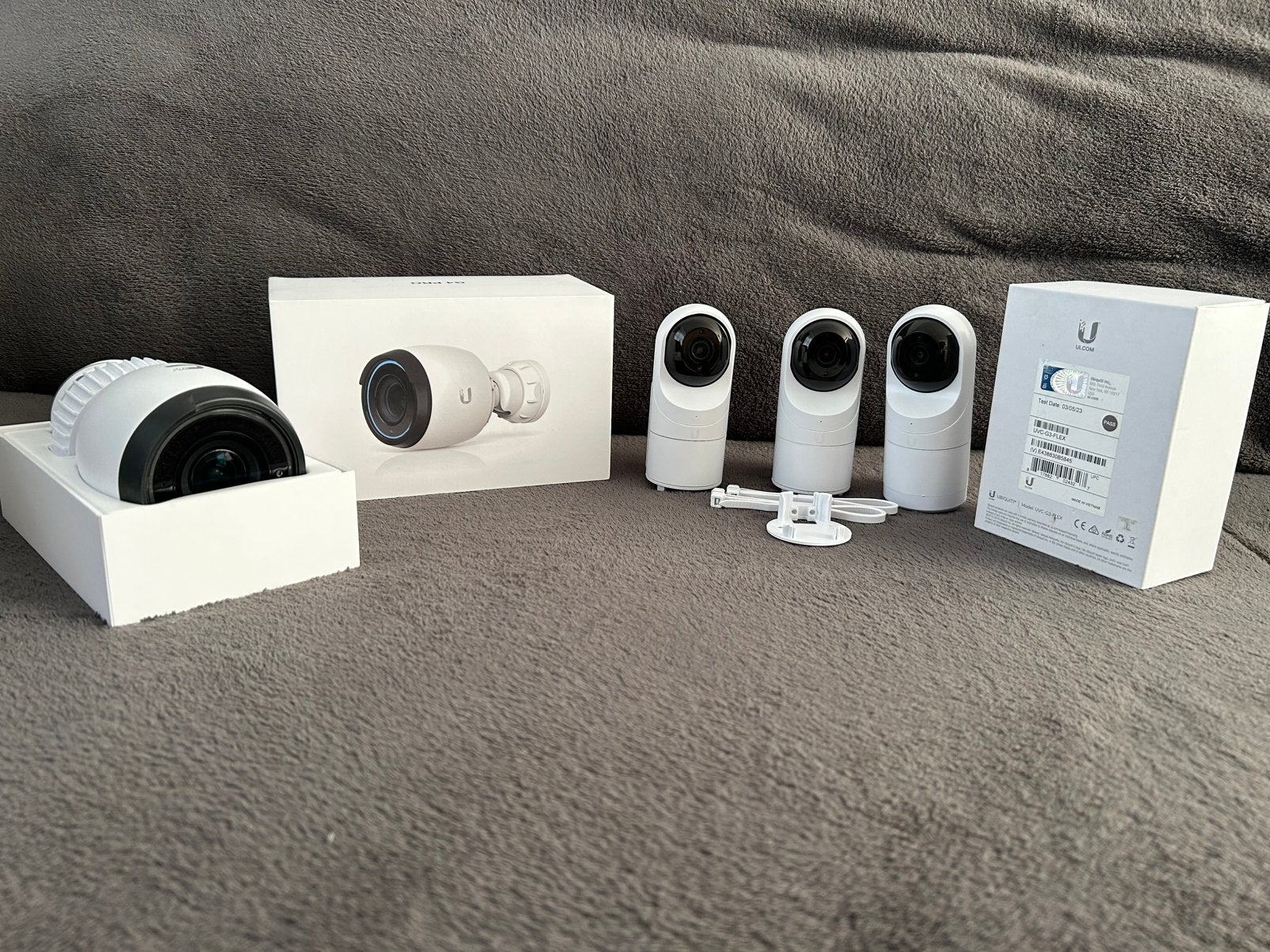 UniFi Protect Set | G3 Flex, G4 Pro, Cloud Key & Switch, Ophalen of Verzenden, Nieuw, Binnencamera