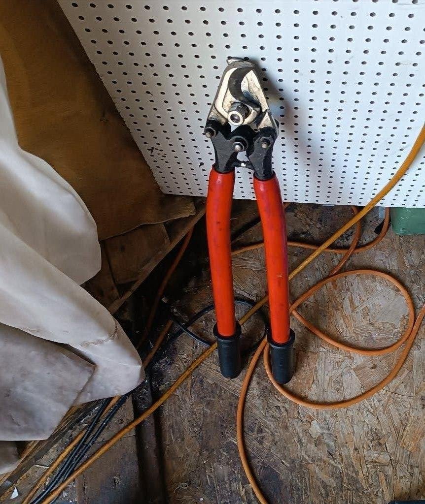 kabelschaar 1000v iso., Doe-het-zelf en Verbouw, Ophalen, Gebruikt, Knipex