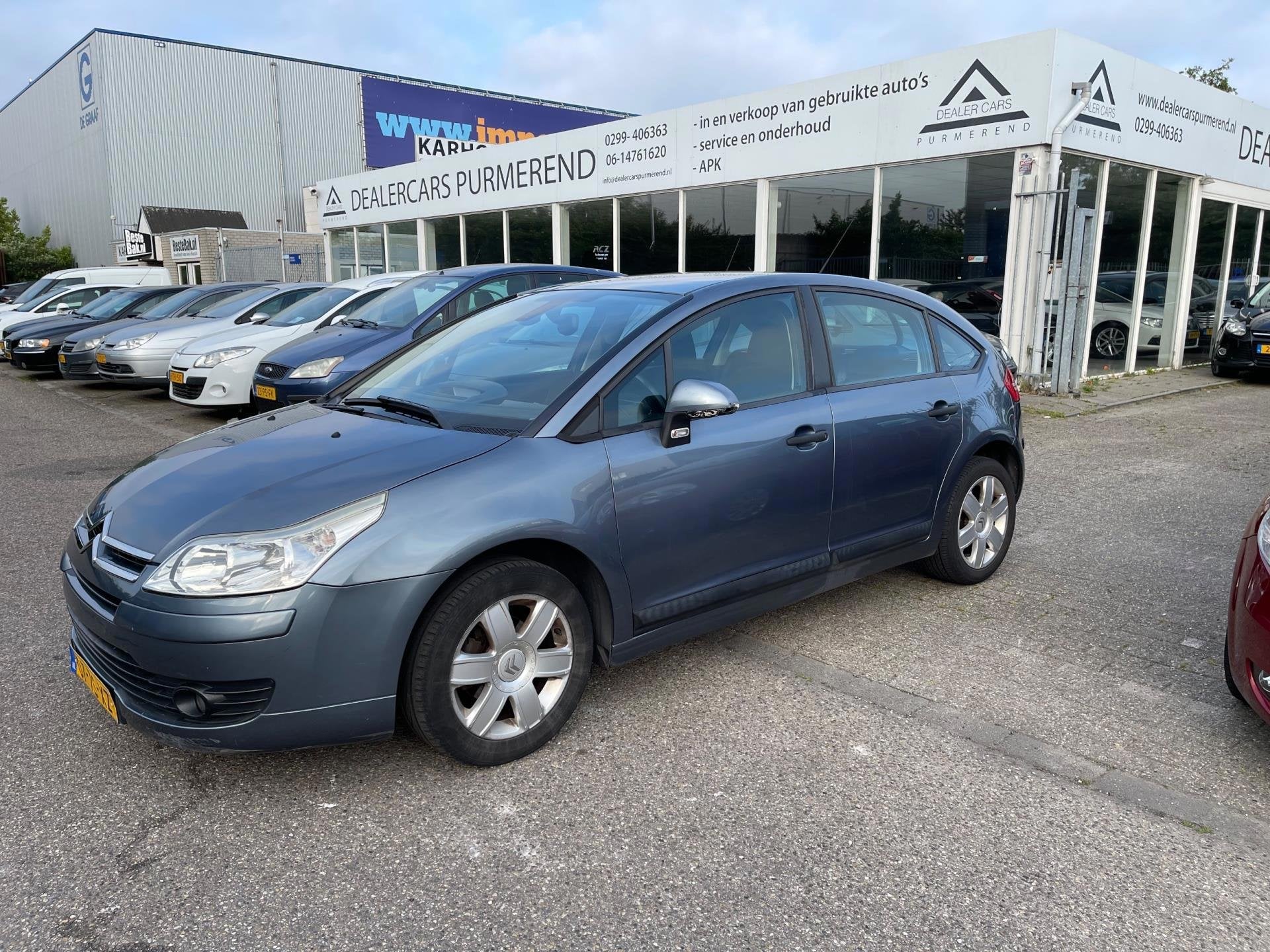 Citroen C4 1.4-16V Image, Voorwielaandrijving, Dealer onderhouden, Stof, 4 cilinders