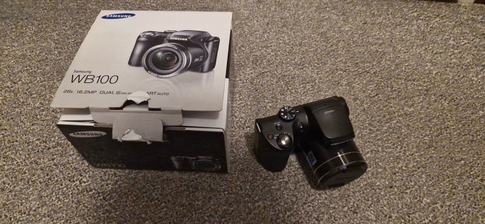 Samsung WB 100 digitale camera, Ophalen of Verzenden, Compactcamera, Samsung, 8 keer of meer