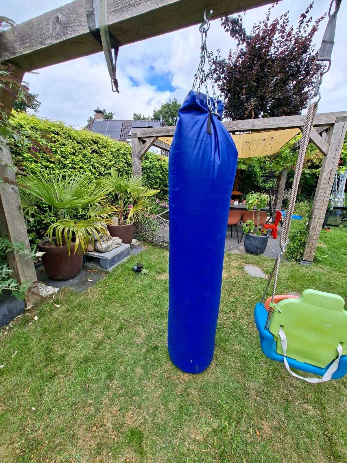 Grote bokszak 1.80 cm 40 kilo. Prima staat!, Ophalen, Zo goed als nieuw, Bokszak