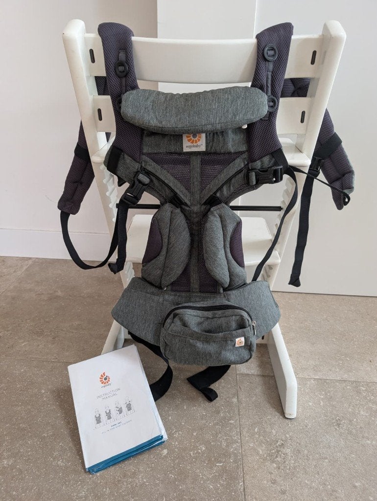 Draagzak Ergobaby Omni 360, Kinderen en Baby's, Babydragers en Draagdoeken, Zo goed als nieuw, Buik, Rug of Zij, Draagzak, Ophalen