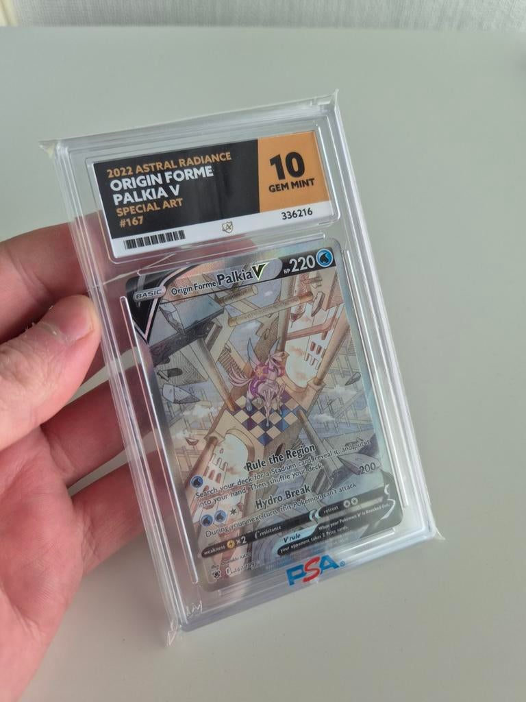 Origin Forme Palkia V [ACE 10] - Pokemon Astral Radiance, Ophalen, Nieuw, Losse kaart, Foil