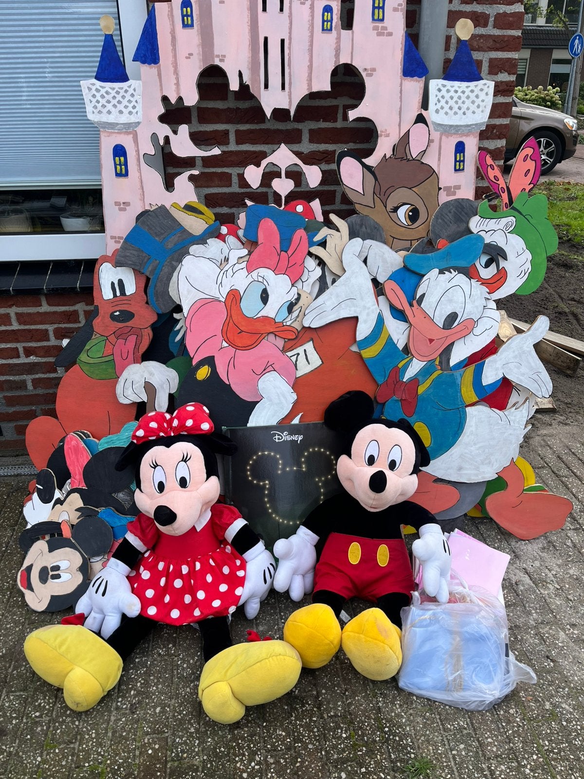 Straatversiering Disney, Ophalen, Gebruikt, Carnaval