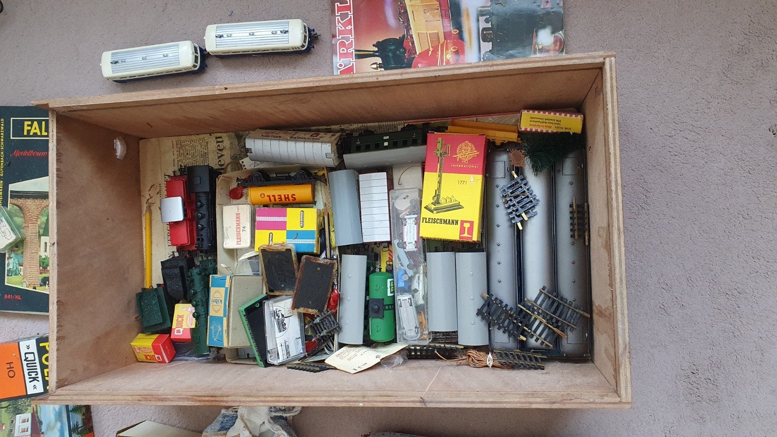Modeltreinset, Hobby en Vrije tijd, Modeltreinen | H0, Ophalen, Gebruikt, Treinset