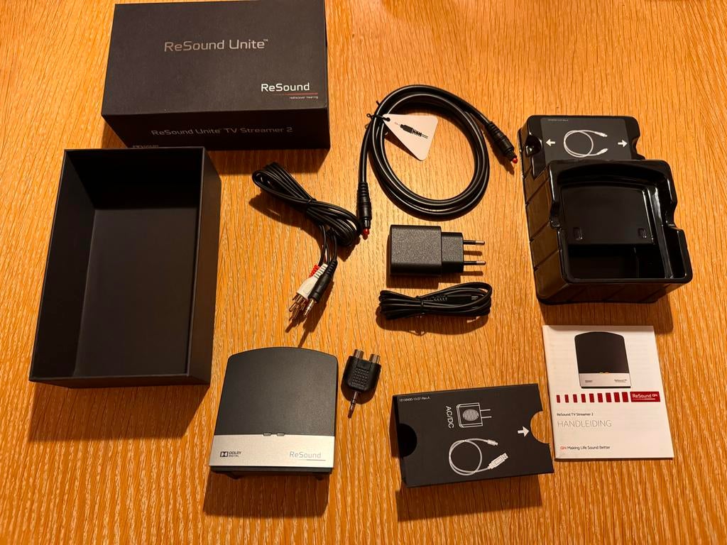 GN ReSound Unite TV Streamer 2 - Audio Streamer voor TV, Ophalen of Verzenden, Nieuw, Minder dan 2 meter, Overige kabels