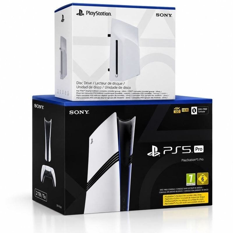 Ps5 Pro nieuw in doos met extra controllers en externe disc, Ophalen, Nieuw, Playstation 5