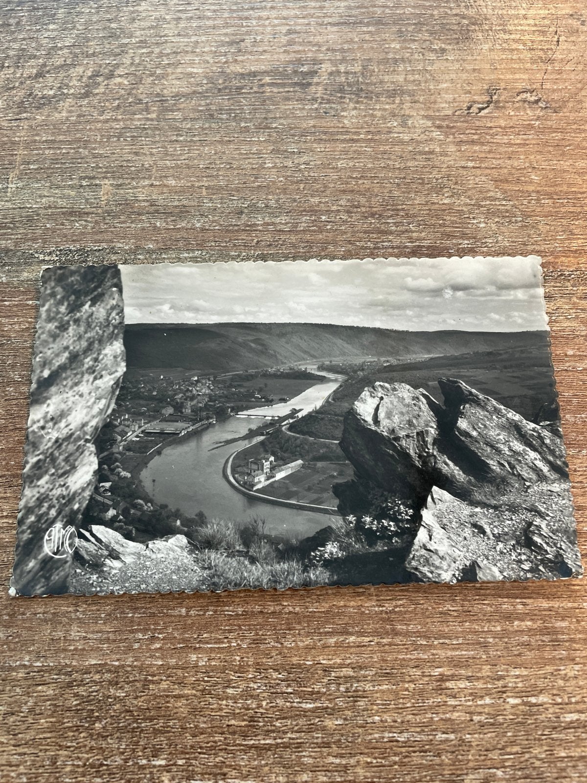 Zwart-wit ansichtkaart: Uitzicht op Braux-Levrezy, Ardennen, Ophalen of Verzenden, 1960 tot 1980, Gelopen, Frankrijk