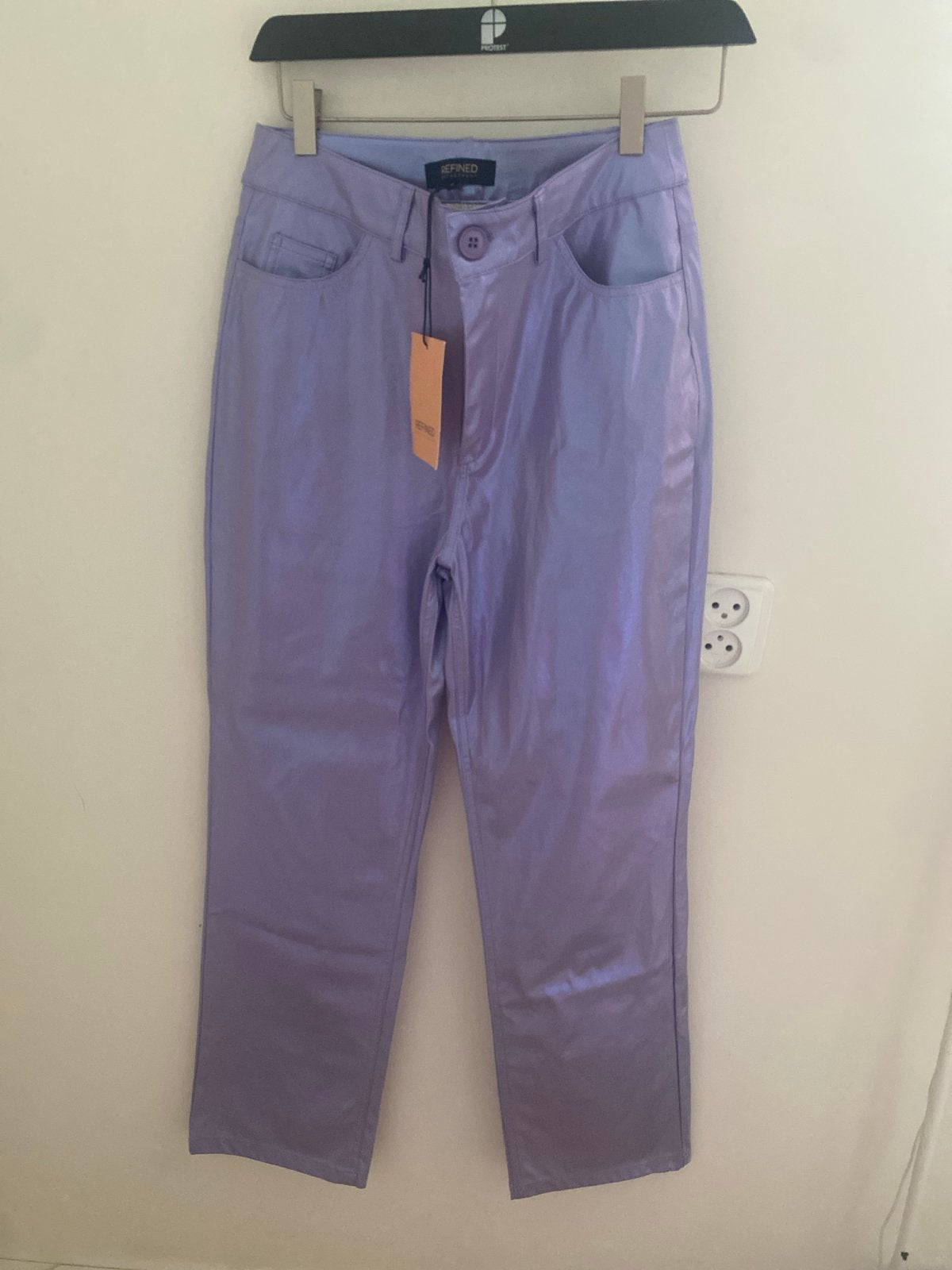 Nieuwe Refined Department paarse broek maat S, Paars, Nieuw, Ophalen of Verzenden, Maat 36 (S)