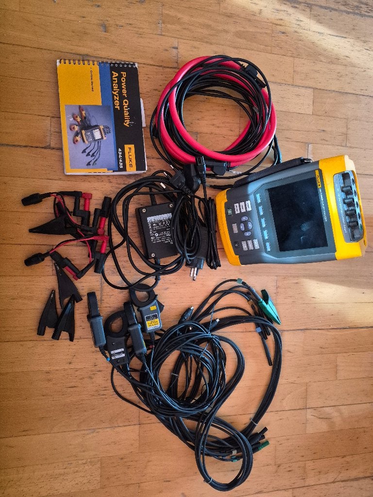 Power Quality Analyzer Fluke 434, Ophalen of Verzenden, Gebruikt