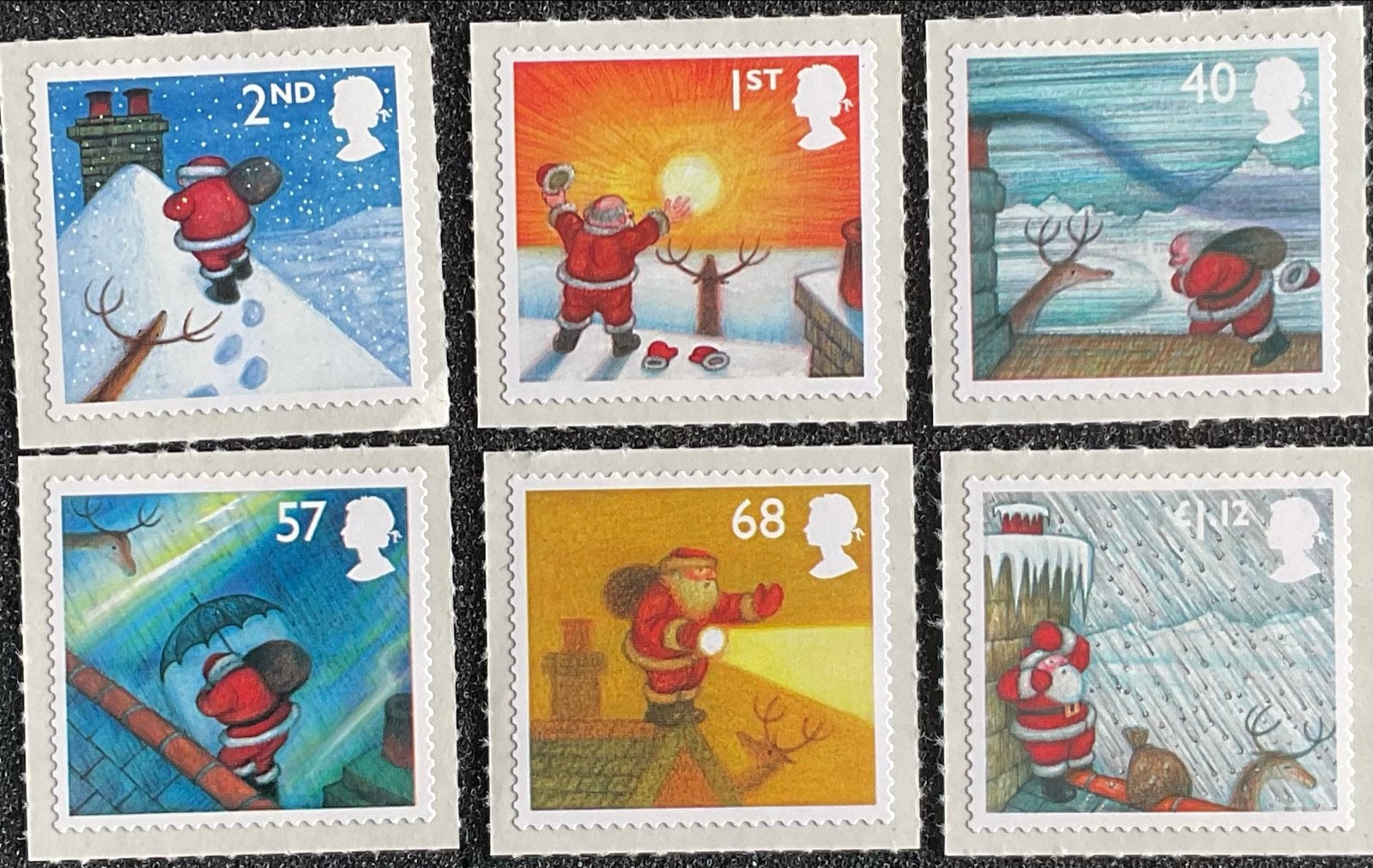 2004 Christmas Mi 2258-2263 of SG 2495-2000 postfris., Postzegels en Munten, Ophalen of Verzenden