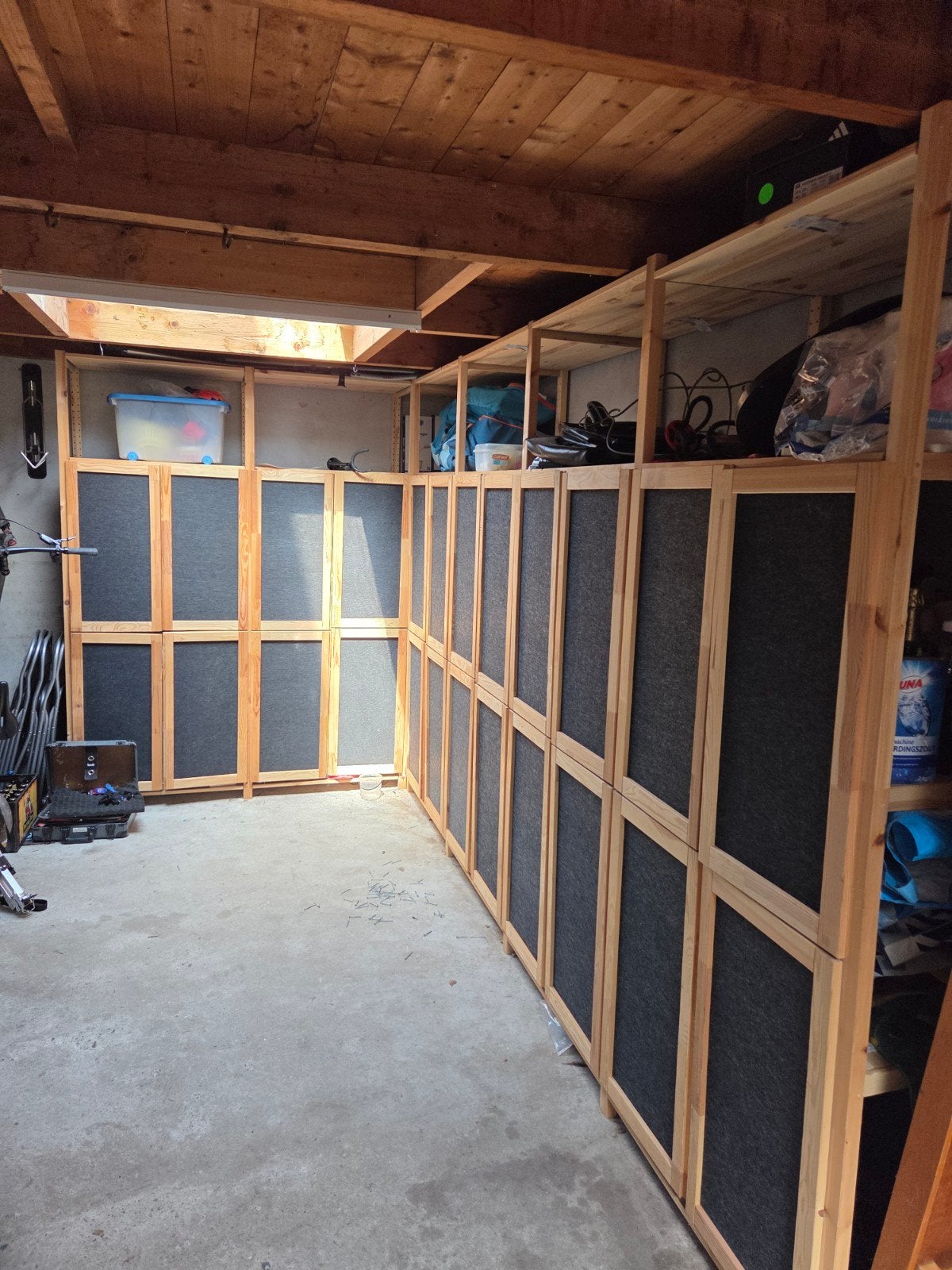 IKEA IVAR kastenwand met deuren - 4.00 x 2.20m, 200 cm of meer, Ophalen of Verzenden, 200 cm of meer, Overige houtsoorten