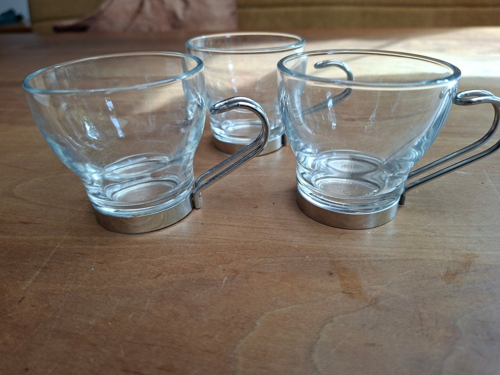 3x Bormioli Vitrosax Espresso Glaasjes Jaren '70, Ophalen of Verzenden