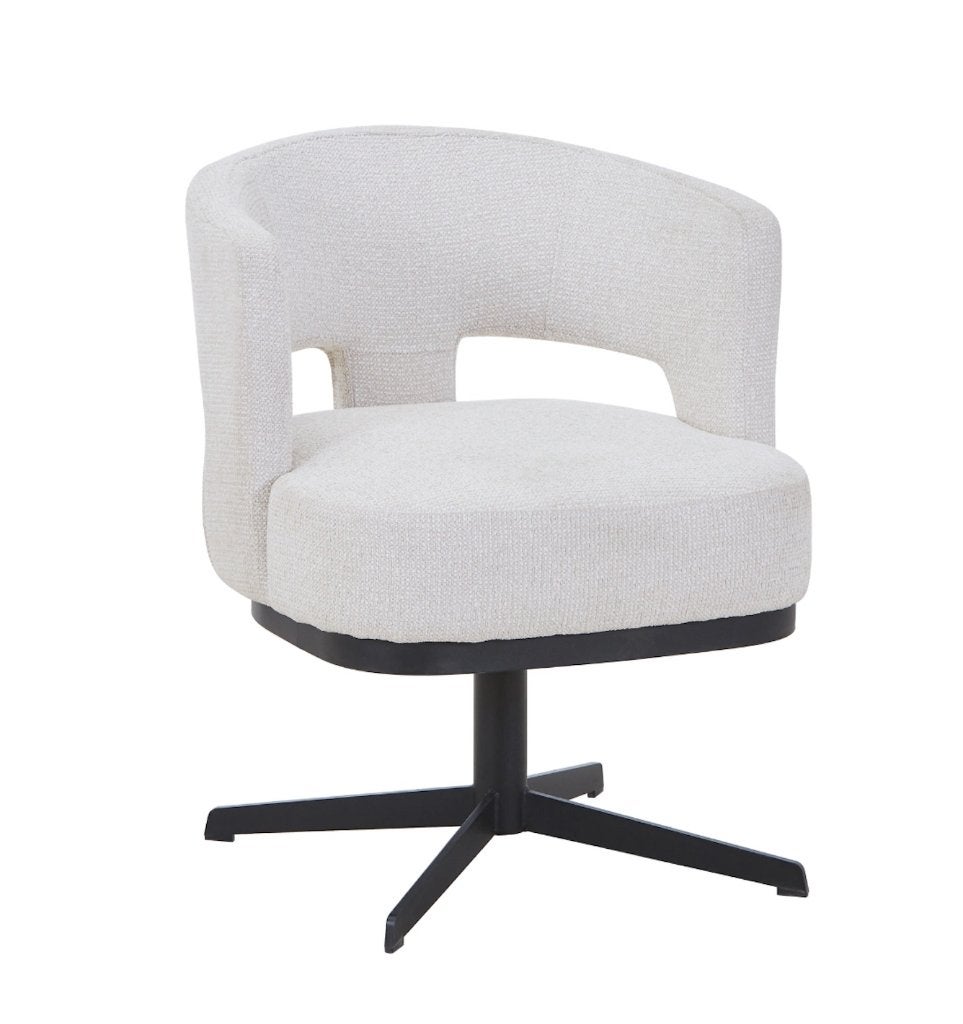 DÉJA Living Eetkamerstoel Léo Beige | Van €249, nu voor, Nieuw, Ophalen of Verzenden, DÉJA Living, Metaal