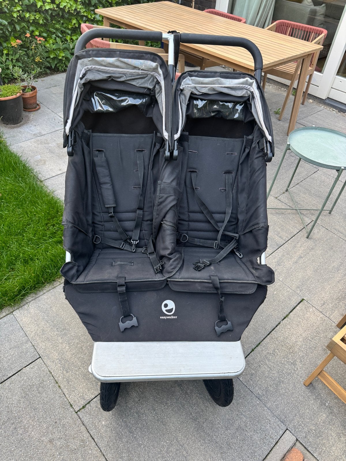Easywalker Duo kinderwagen met reiswiegjes, Gebruikt, Duowagen, Combiwagen, Ophalen